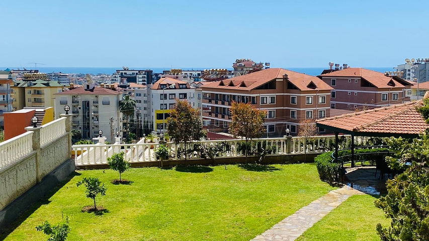 اطلالة مفتوحة -شقة زاوية - تصميم 2 غرفة وصالة -اثاث انيق -في جيكجلي / الانيا 