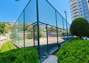 اطلالة مفتوحة -شقة زاوية - تصميم 2 غرفة وصالة -اثاث انيق -في جيكجلي / الانيا 