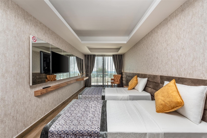 مجمع عصري فاخر مثال على الرفاهية 