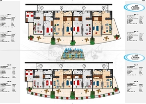 مجمع عصري فاخر مثال على الرفاهية 