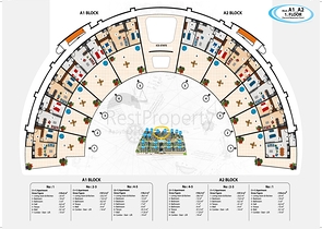 مجمع عصري فاخر مثال على الرفاهية 