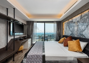 مجمع عصري فاخر مثال على الرفاهية 