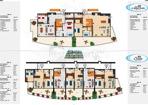 مجمع عصري فاخر مثال على الرفاهية 