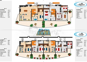 مجمع عصري فاخر مثال على الرفاهية 
