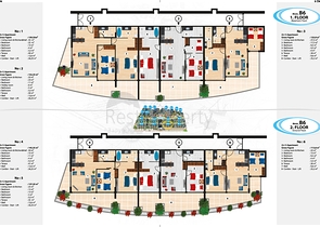 مجمع عصري فاخر مثال على الرفاهية 
