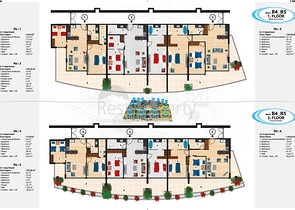 مجمع عصري فاخر مثال على الرفاهية 