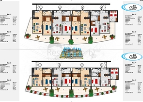 مجمع عصري فاخر مثال على الرفاهية 