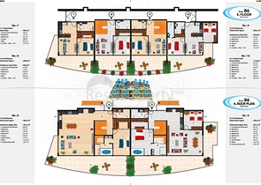 مجمع عصري فاخر مثال على الرفاهية 