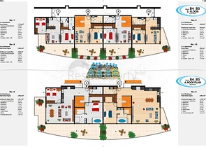 مجمع عصري فاخر مثال على الرفاهية 