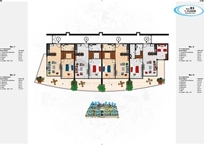 مجمع عصري فاخر مثال على الرفاهية 