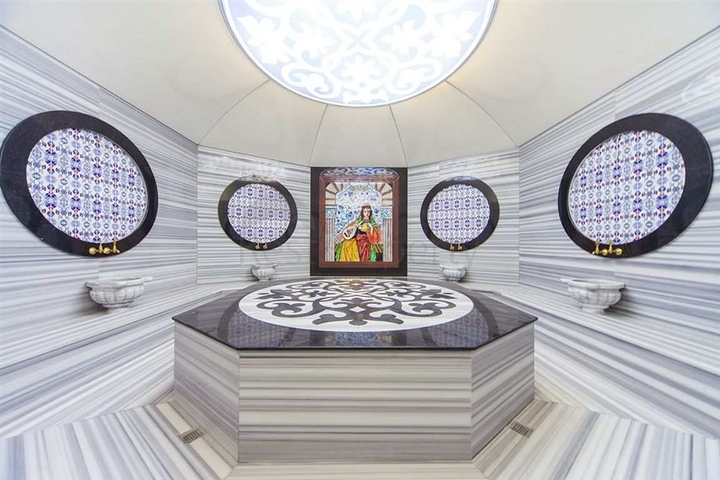 اطلالة بحر ساحرة - شقة 2 غرفة صالة - مجمع فاخر - في كارجي جاك / الانيا 