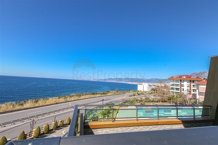 اطلالة بحر ساحرة - شقة 2 غرفة صالة - مجمع فاخر - في كارجي جاك / الانيا 