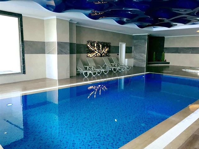 اطلالة بحر ساحرة - شقة 2 غرفة صالة - مجمع فاخر - في كارجي جاك / الانيا 