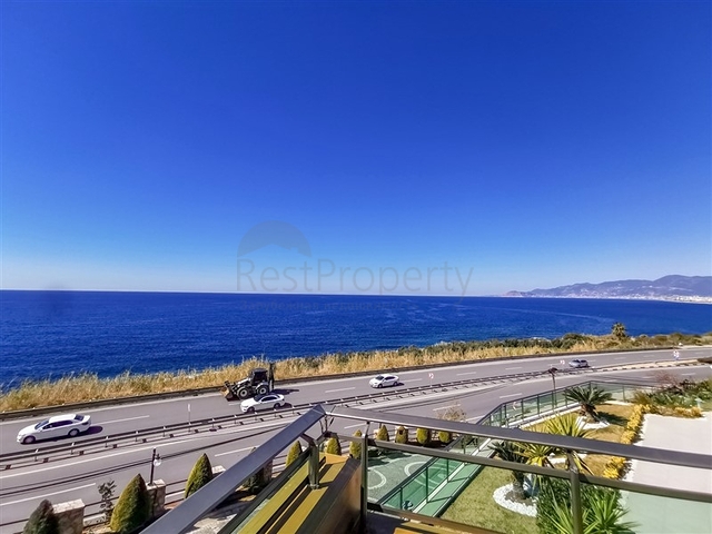 اطلالة بحر ساحرة - شقة 2 غرفة صالة - مجمع فاخر - في كارجي جاك / الانيا 