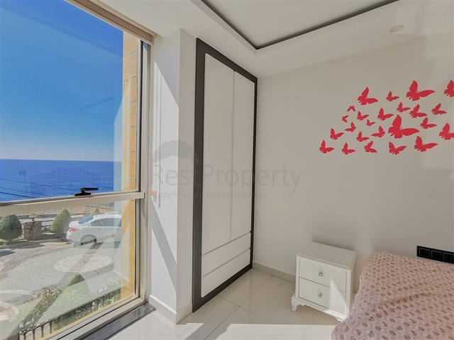 اطلالة بحر ساحرة - شقة 2 غرفة صالة - مجمع فاخر - في كارجي جاك / الانيا 