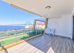 اطلالة بحر ساحرة - شقة 2 غرفة صالة - مجمع فاخر - في كارجي جاك / الانيا 