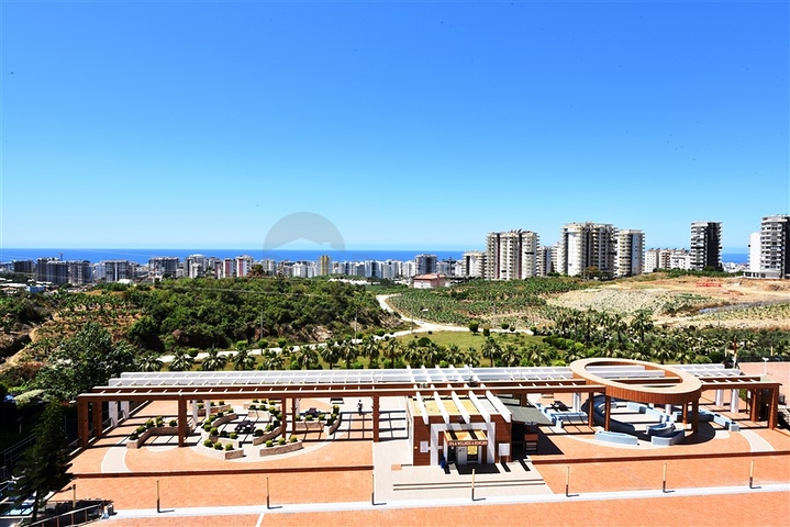 اطلالة بحر - مجمع بخدمات فاخرة -تصميم 1+2 - في مهموتلار / الانيا 