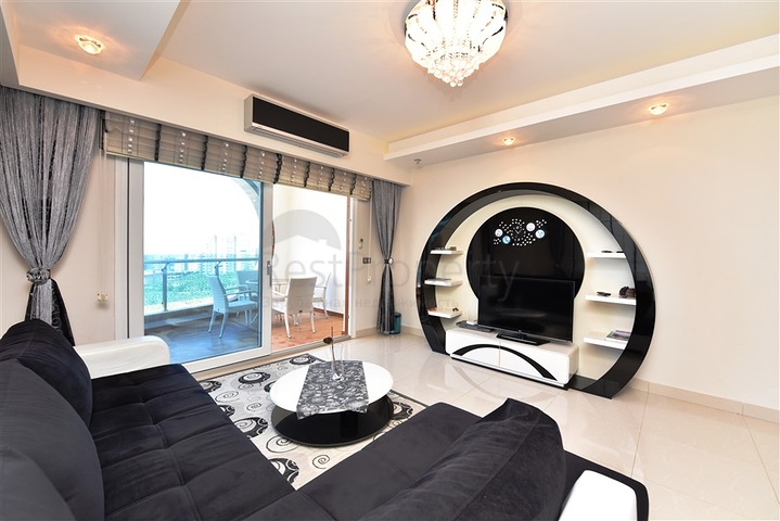 اطلالة بحر - مجمع بخدمات فاخرة -تصميم 1+2 - في مهموتلار / الانيا 