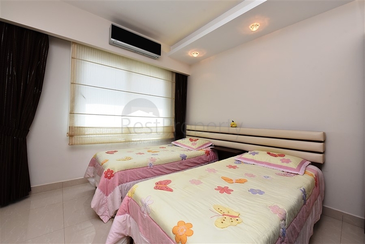 اطلالة بحر - مجمع بخدمات فاخرة -تصميم 1+2 - في مهموتلار / الانيا 