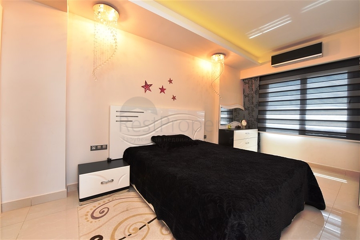 اطلالة بحر - مجمع بخدمات فاخرة -تصميم 1+2 - في مهموتلار / الانيا 