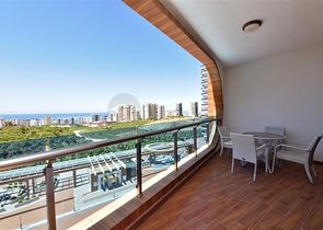 اطلالة بحر - مجمع بخدمات فاخرة -تصميم 1+2 - في مهموتلار / الانيا 