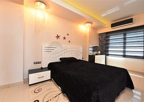 اطلالة بحر - مجمع بخدمات فاخرة -تصميم 1+2 - في مهموتلار / الانيا 