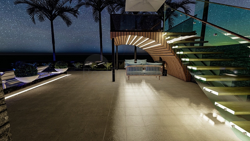 تصميم فاخر - اطلالة بحر - فيلا مستقلة 5 غرف وصالة -في كارجي جاك / الانيا 