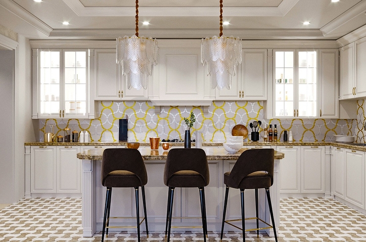 تصميم فاخر - اطلالة بحر - فيلا مستقلة 5 غرف وصالة -في كارجي جاك / الانيا 