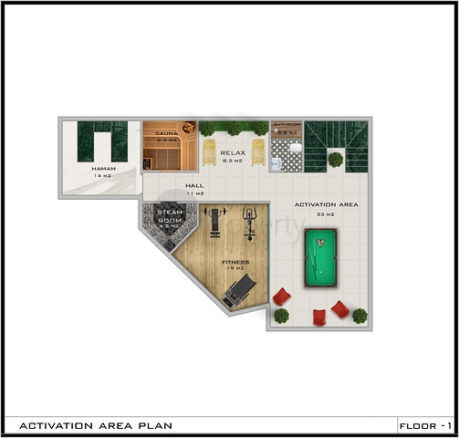 تصميم فاخر - اطلالة بحر - فيلا مستقلة 5 غرف وصالة -في كارجي جاك / الانيا 