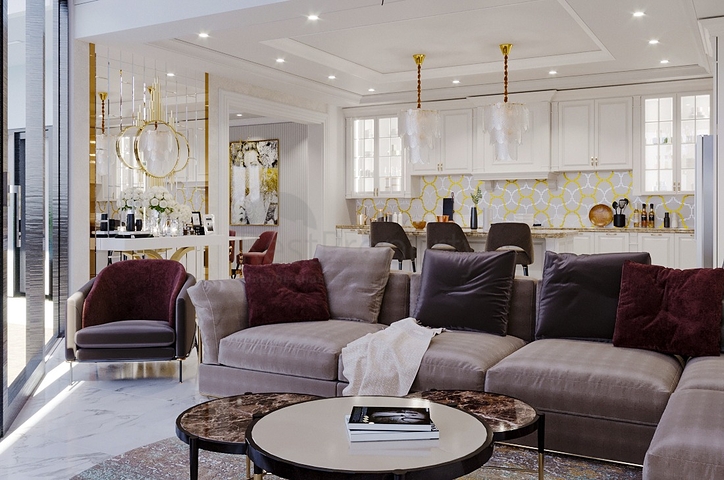 تصميم فاخر - اطلالة بحر - فيلا مستقلة 5 غرف وصالة -في كارجي جاك / الانيا 