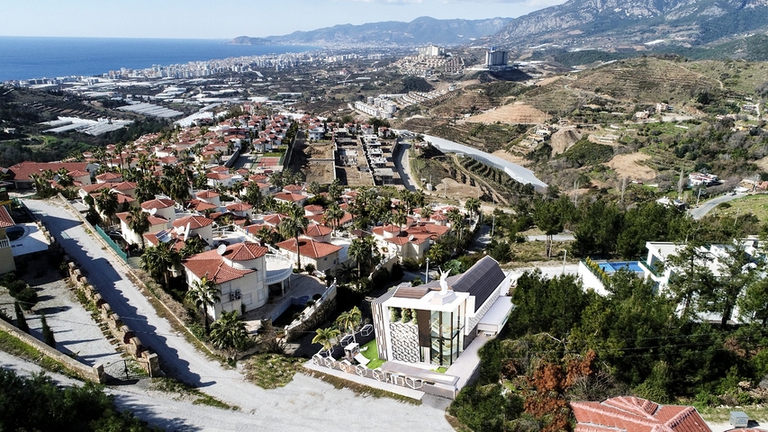 تصميم فاخر - اطلالة بحر - فيلا مستقلة 5 غرف وصالة -في كارجي جاك / الانيا 