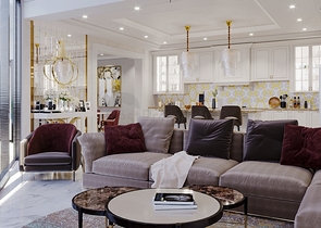 تصميم فاخر - اطلالة بحر - فيلا مستقلة 5 غرف وصالة -في كارجي جاك / الانيا 