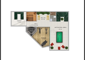 تصميم فاخر - اطلالة بحر - فيلا مستقلة 5 غرف وصالة -في كارجي جاك / الانيا 