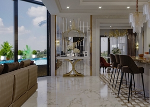 تصميم فاخر - اطلالة بحر - فيلا مستقلة 5 غرف وصالة -في كارجي جاك / الانيا 