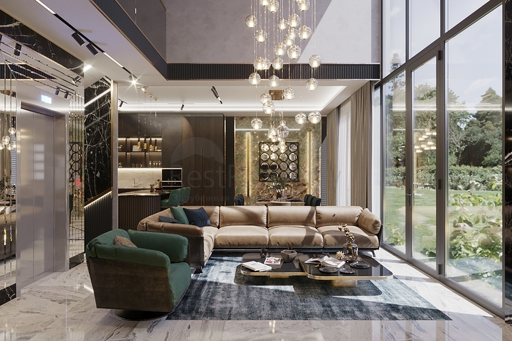 تصميم عصري انيق - فيلا مميزة -تصميم 5 غرف وصالة -في كارجي جاك / الانيا 