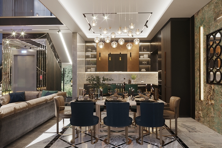 تصميم عصري انيق - فيلا مميزة -تصميم 5 غرف وصالة -في كارجي جاك / الانيا 