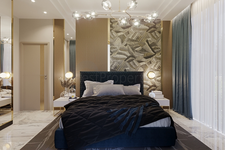 تصميم عصري انيق - فيلا مميزة -تصميم 5 غرف وصالة -في كارجي جاك / الانيا 