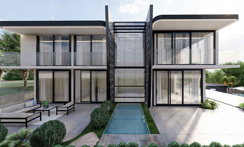 تصميم عصري انيق - فيلا مميزة -تصميم 5 غرف وصالة -في كارجي جاك / الانيا 