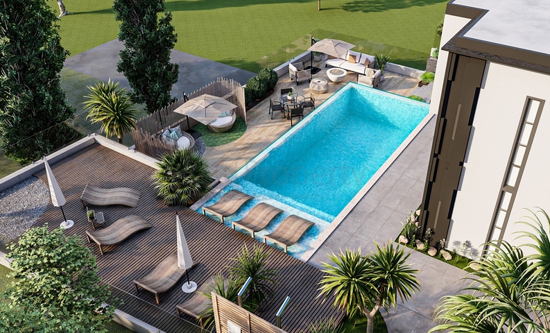 تصميم عصري انيق - فيلا مميزة -تصميم 5 غرف وصالة -في كارجي جاك / الانيا 