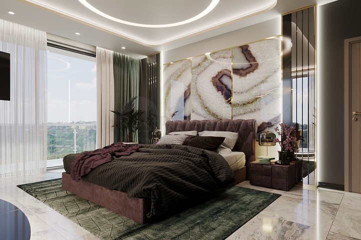 تصميم عصري انيق - فيلا مميزة -تصميم 5 غرف وصالة -في كارجي جاك / الانيا 