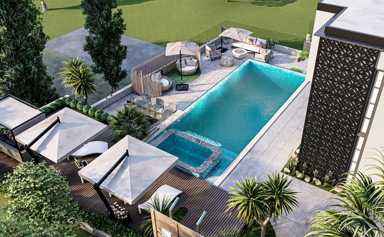 تصميم عصري انيق - فيلا مميزة -تصميم 5 غرف وصالة -في كارجي جاك / الانيا 