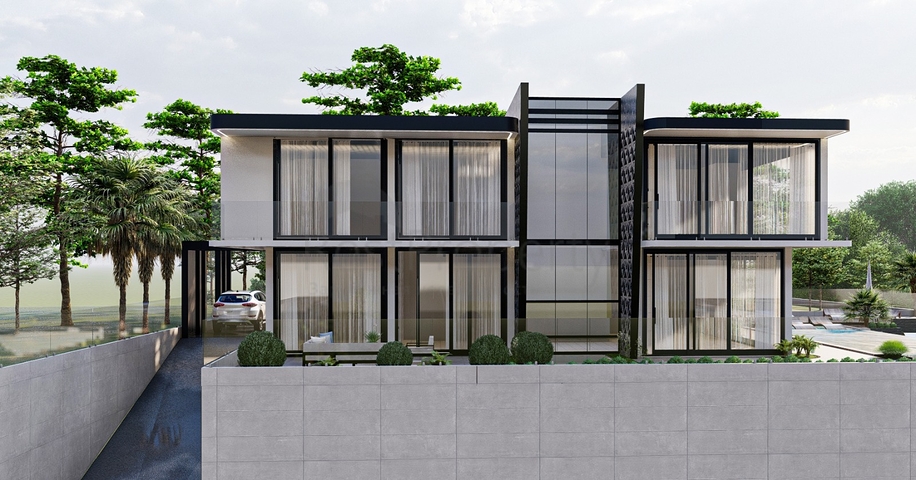 تصميم عصري انيق - فيلا مميزة -تصميم 5 غرف وصالة -في كارجي جاك / الانيا 