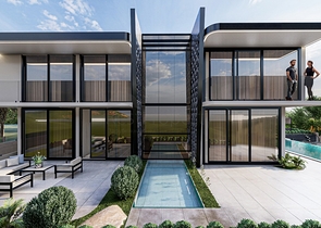 تصميم عصري انيق - فيلا مميزة -تصميم 5 غرف وصالة -في كارجي جاك / الانيا 