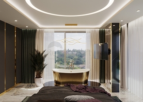 تصميم عصري انيق - فيلا مميزة -تصميم 5 غرف وصالة -في كارجي جاك / الانيا 