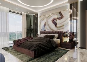 تصميم عصري انيق - فيلا مميزة -تصميم 5 غرف وصالة -في كارجي جاك / الانيا 