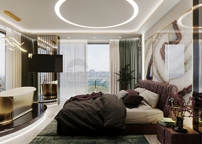 تصميم عصري انيق - فيلا مميزة -تصميم 5 غرف وصالة -في كارجي جاك / الانيا 