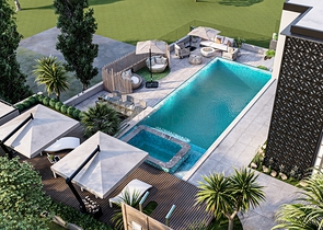 تصميم عصري انيق - فيلا مميزة -تصميم 5 غرف وصالة -في كارجي جاك / الانيا 