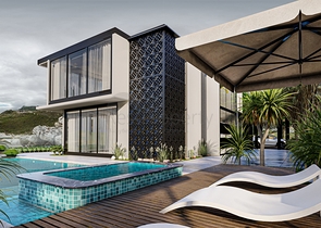 تصميم عصري انيق - فيلا مميزة -تصميم 5 غرف وصالة -في كارجي جاك / الانيا 