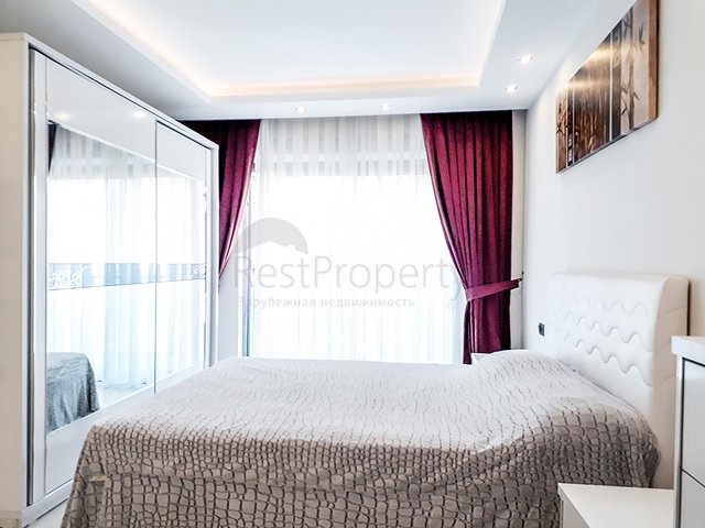 اطلالة بحر - مجمع بخدمات 5 نجوم -شقة 2 غرفة وصالة -في كارجي جاك / الانيا