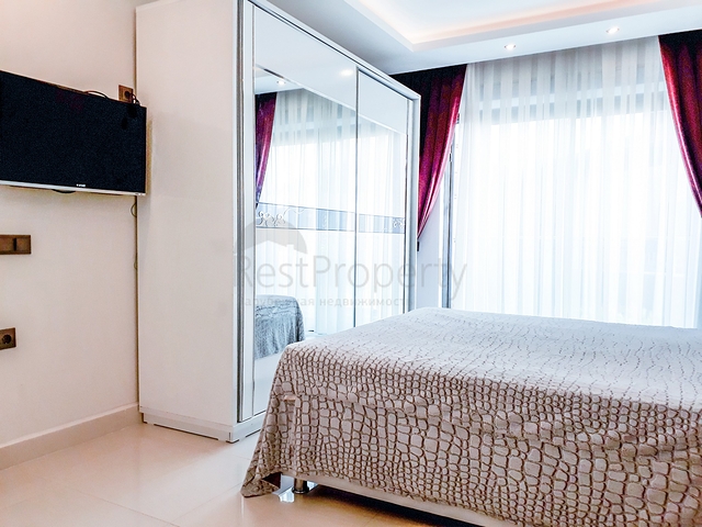 اطلالة بحر - مجمع بخدمات 5 نجوم -شقة 2 غرفة وصالة -في كارجي جاك / الانيا